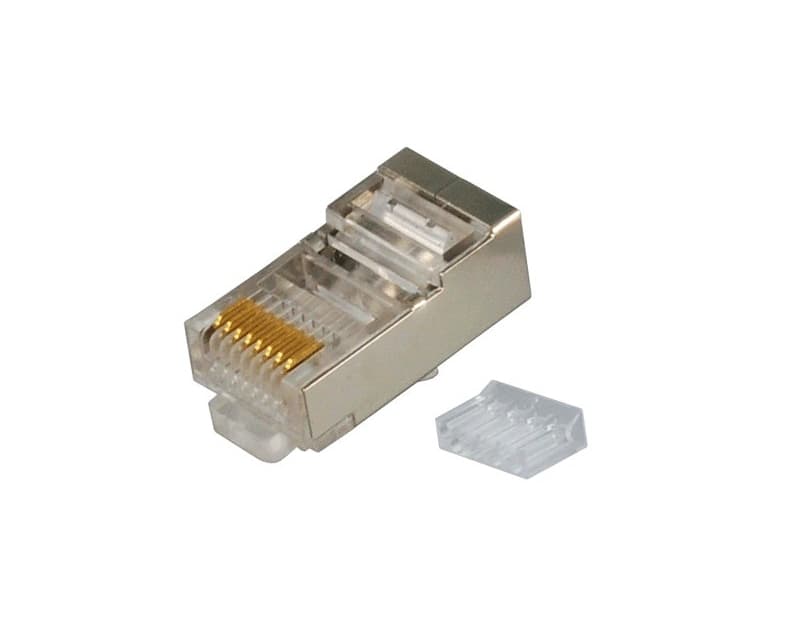 Fotografija proizvoda: RJ-45 8/8 UTP Oklopljeni konektor Cat6