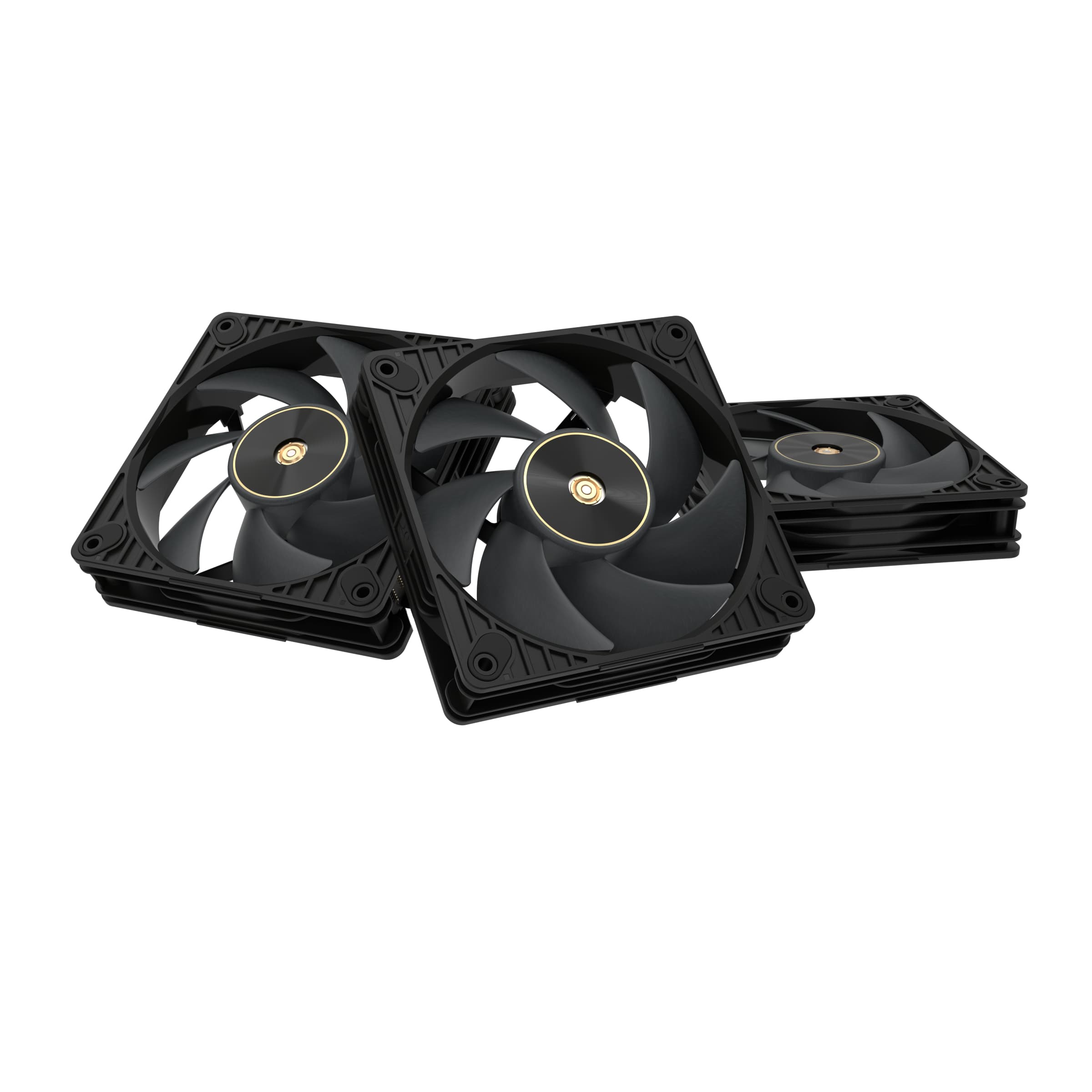 Fotografija proizvoda: PROART PF120 FAN PWM BLACK 3IN1 ventilator