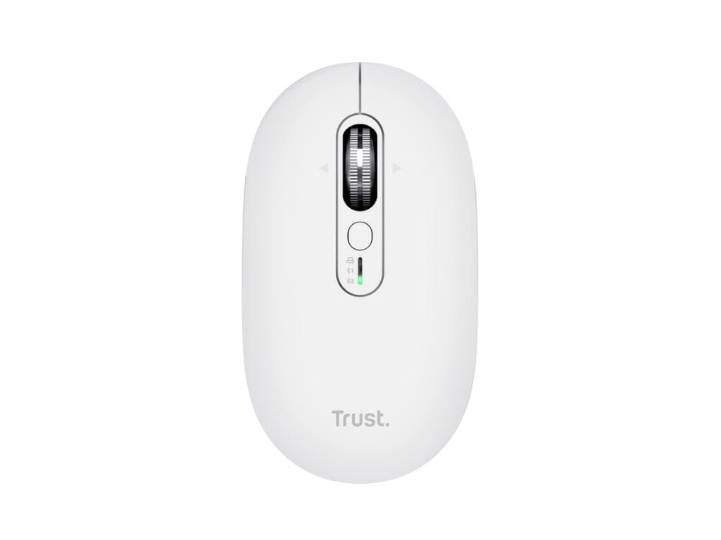 Fotografija proizvoda: Miš TRUST SERON HYPSCROLL SLIM WRLS MOUSE /bela