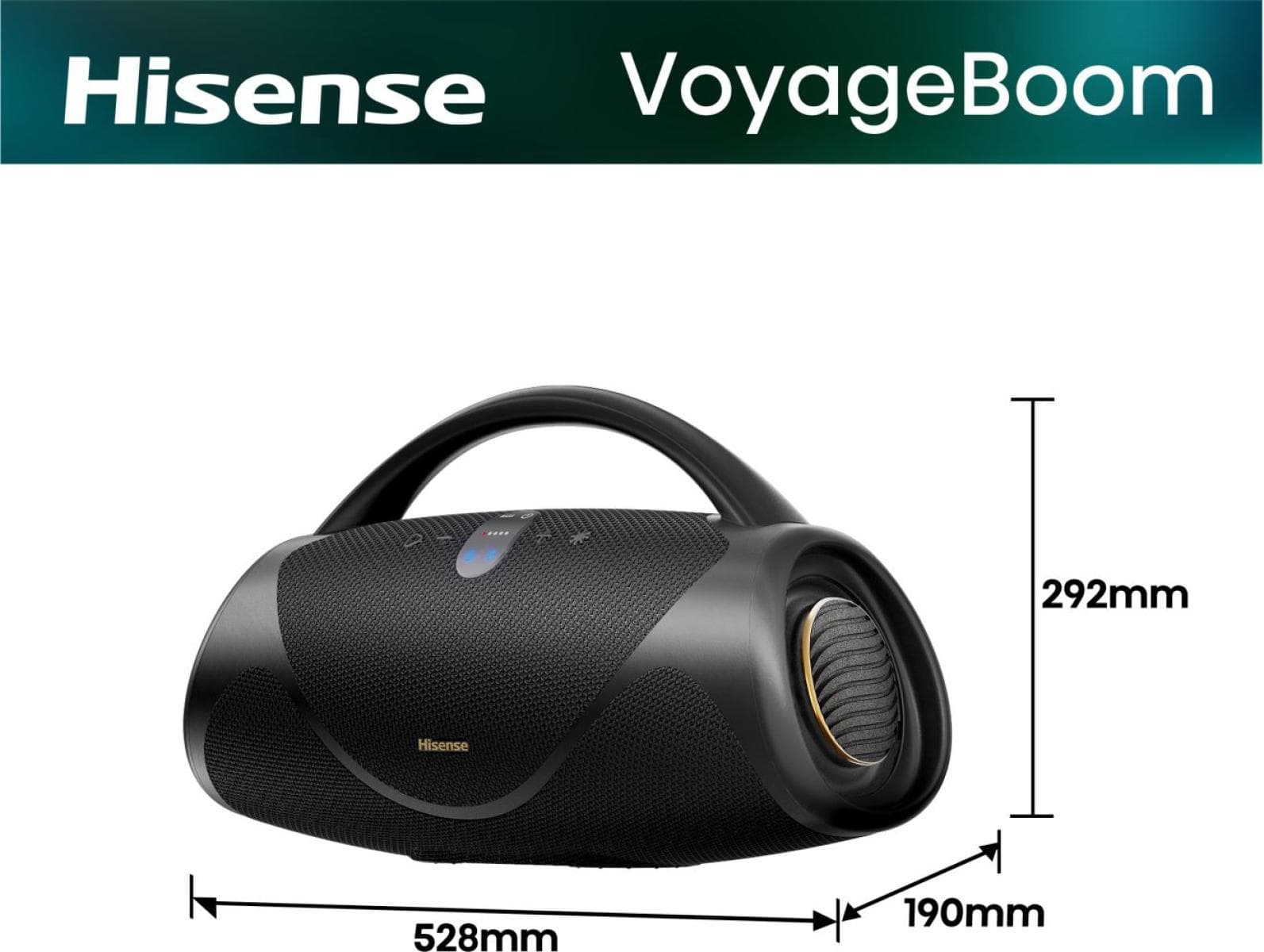 Fotografija proizvoda: VoyageBoom portable Bluetooth speaker