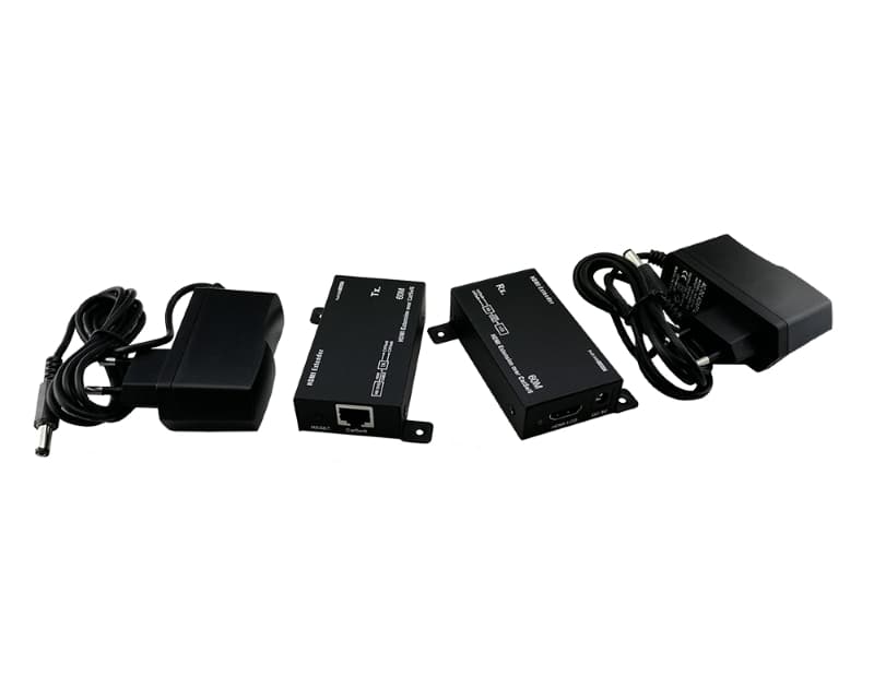 Fotografija proizvoda: Adapter-Konvertor HDMI extender - RJ 45 cat5e/6, 60m