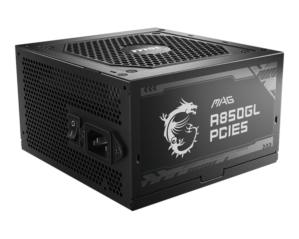 Fotografija proizvoda: MAG A850GL PCIE5 850W napajanje 7Y