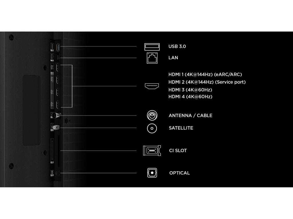 Fotografija proizvoda: Televizor TCL 65C7L/SQD-MiniLED/65"/4K UHD/144Hz/Google TV/Bang&Olufsen/crna
