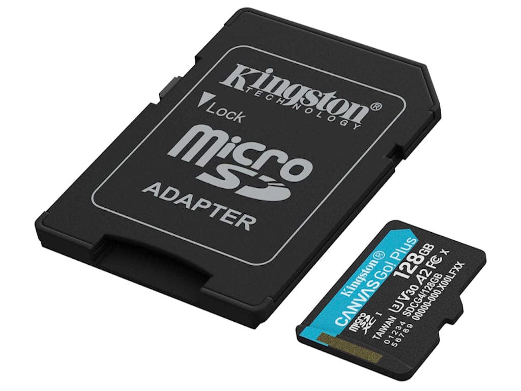 Fotografija proizvoda: Memorije kartice SDCG4/128GB/Canvas Go! Plus/microSD/200/100MB/s/+adapter