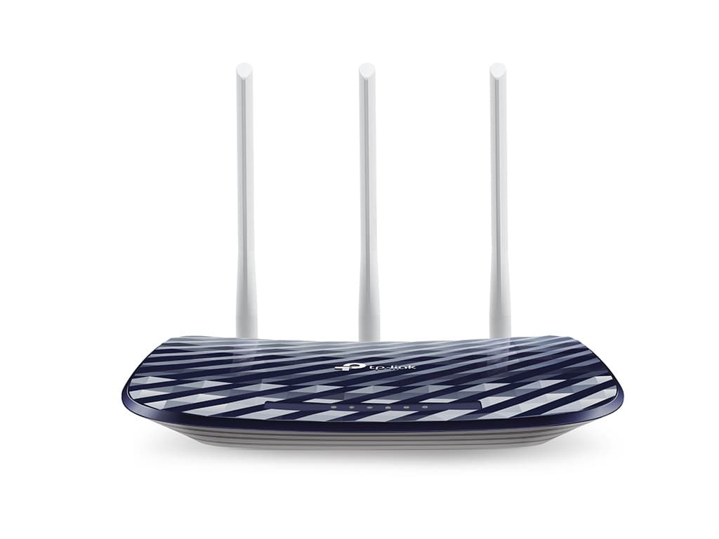 Fotografija proizvoda: Bežicni ruter TP-LINK ARCHER C20 Wi-Fi/AC750/433Mbps/300Mbps/1xWAN 4xLAN/3 antene