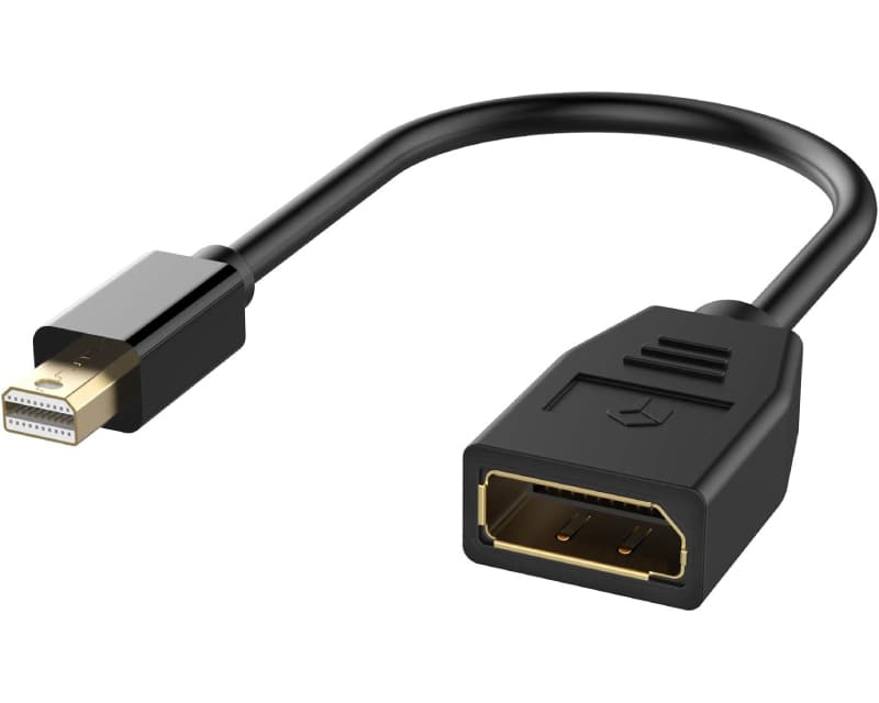 Fotografija proizvoda: Adapter Mini Display port (M) - HDMI (F) crni
