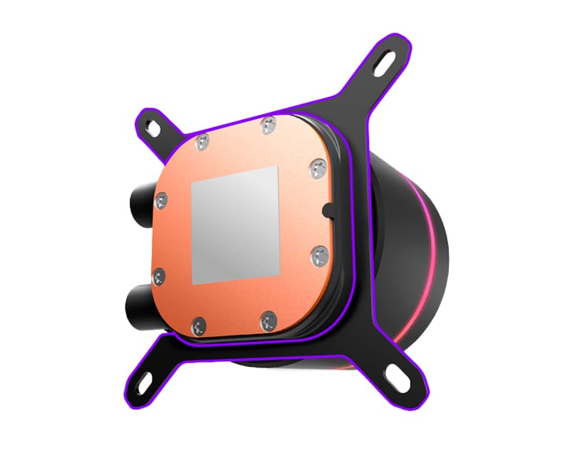 Fotografija proizvoda: Kraken Core 240 RGB vodeno hlađenje crno (RL-KR24C-B1)