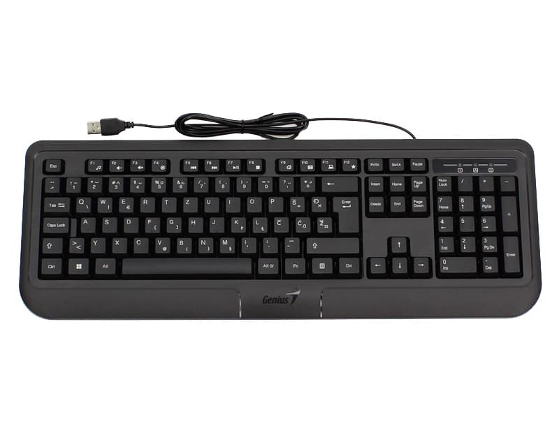 Fotografija proizvoda: KB-118 II USB YU crna tastatura