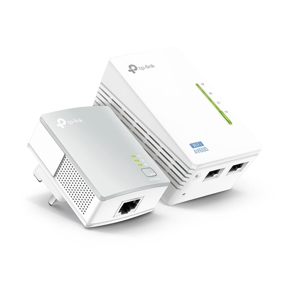 Fotografija proizvoda: Powerline adapter TP-LINK TL-WPA4220KIT Wi-Fi/AV600/600Mbps/300Mbps/HomePlug AV/WPA4220-PA4010/300