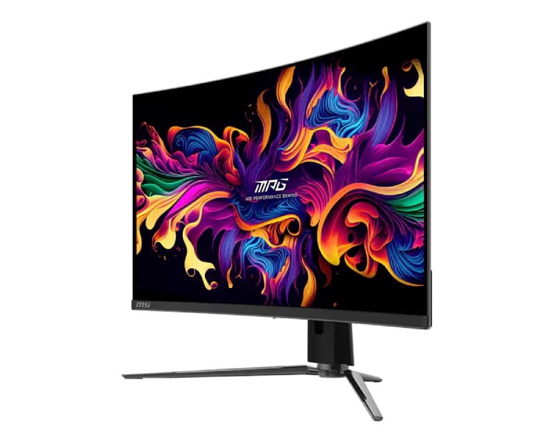 Fotografija proizvoda: 32 inča MPG 321CURX QD-OLED, 4K UHD 3840x2160 QD OLED 240 Hz G-Sync zakrivljeni gaming monitor