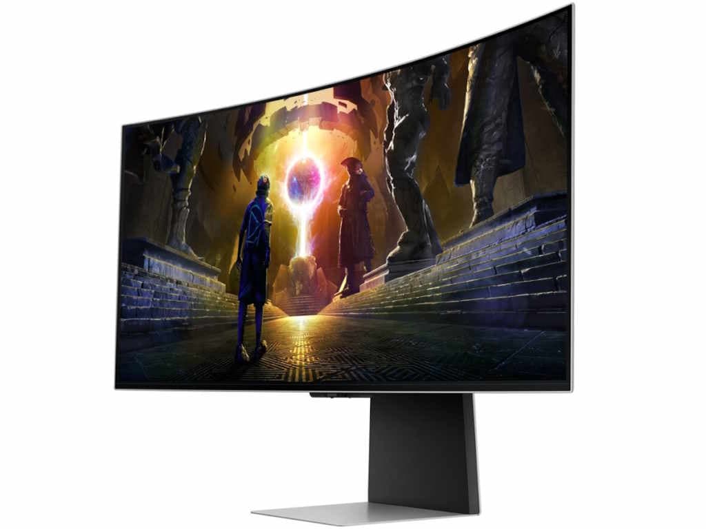 Fotografija proizvoda: Monitor SAMSUNG LS34DG850SUXDU 34"/OLED,21:9,zakrivljen/3440x1440/175Hz/0,03ms GtG/HDMI,DP,USB/crna