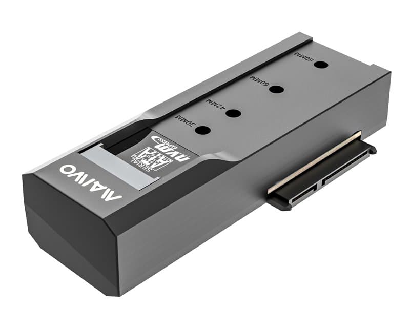 Fotografija proizvoda: Adapter USB-C 10Gbps na NVMe M.2 i SATA disk za 2.5 inča i 3.5 inča HDD, K10635P2