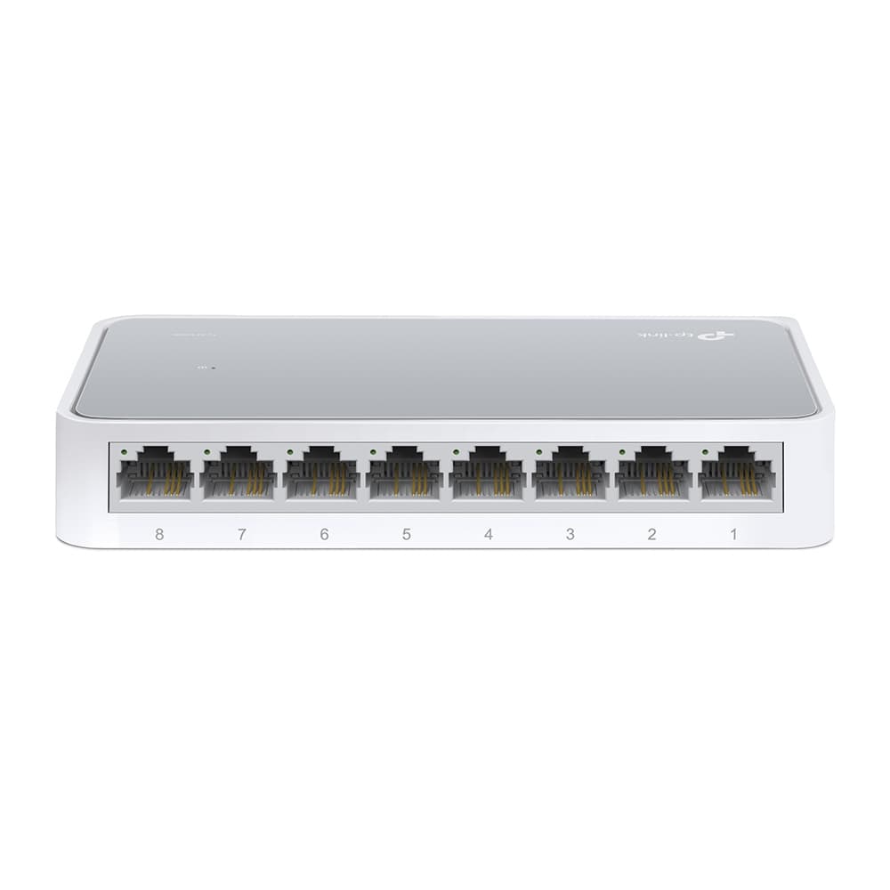 Fotografija proizvoda: Switch TP-LINK TL-SF1008D 8x RJ45/10/100Mbps/plasticno kuciste