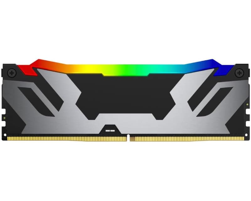 Fotografija proizvoda: DIMM DDR5 96GB (2x48GB kit) 6000MT/s KF560C32RSAK2-96 FURY Renegade Silver/Black RGB XMP