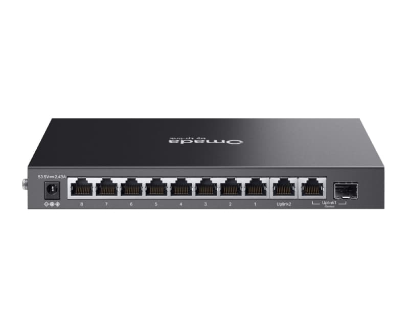 Fotografija proizvoda: ES210GP Omada 10-Port Gigabit Switch sa 8-Port PoE+