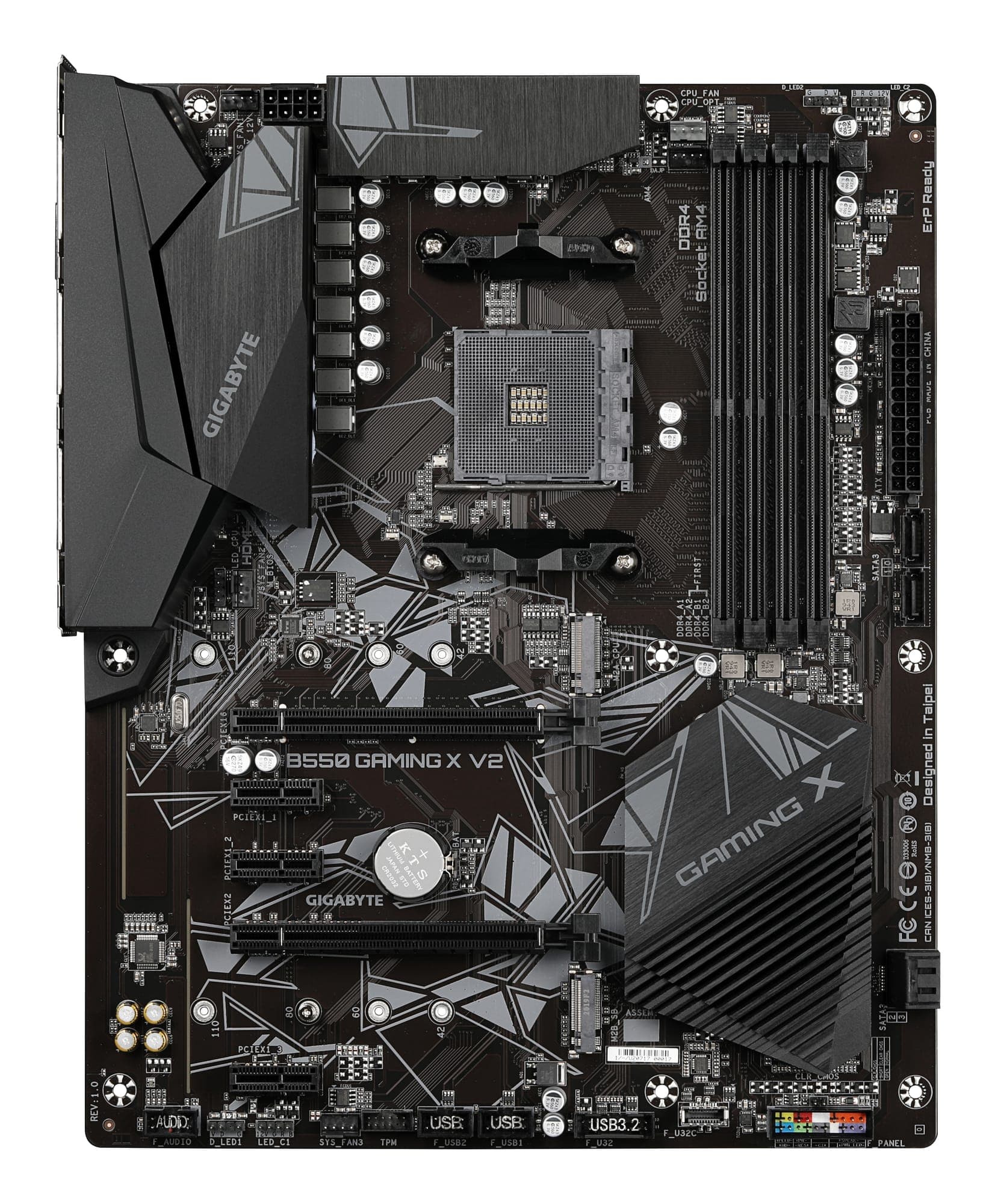 Fotografija proizvoda: B550 GAMING X V2 rev. 1.x matična ploča