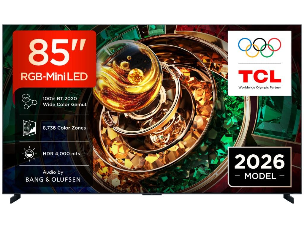 Fotografija proizvoda: Televizor TCL 85RM9L/RGB- Mini LED/85"/4K UHD/144Hz/Google TV/crna