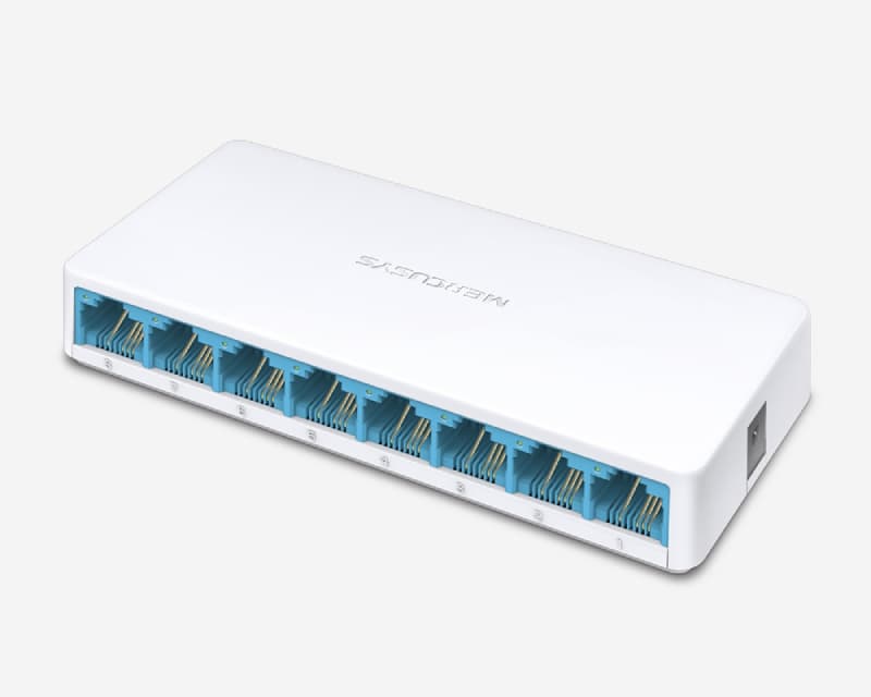 Fotografija proizvoda: MS108 8-portni 10/100Mbps stolni prekidač