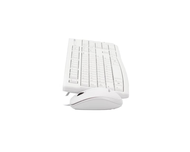 Fotografija proizvoda: MK120 Desktop USB US tastatura + USB miš beli