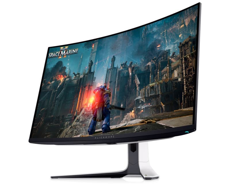 Fotografija proizvoda: 31.5 inčni AW3225QF 4K OLED 240Hz G-Sync Alienware Gaming beli monitor
