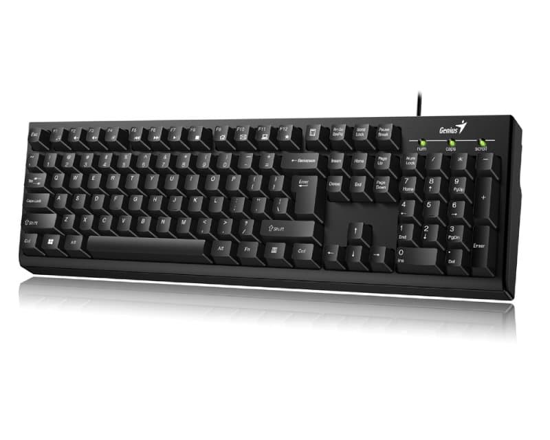 Fotografija proizvoda: KB-100 USB US crna tastatura