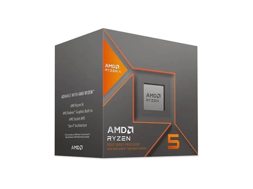 Fotografija proizvoda: Procesor AMD Ryzen 5 8600G 6C/12T/4.3GHz/22MB/65W/AM5/BOX