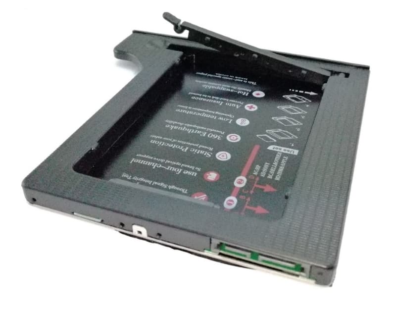 Fotografija proizvoda: Fioka za SSD disk za laptop 9.5mm K526B