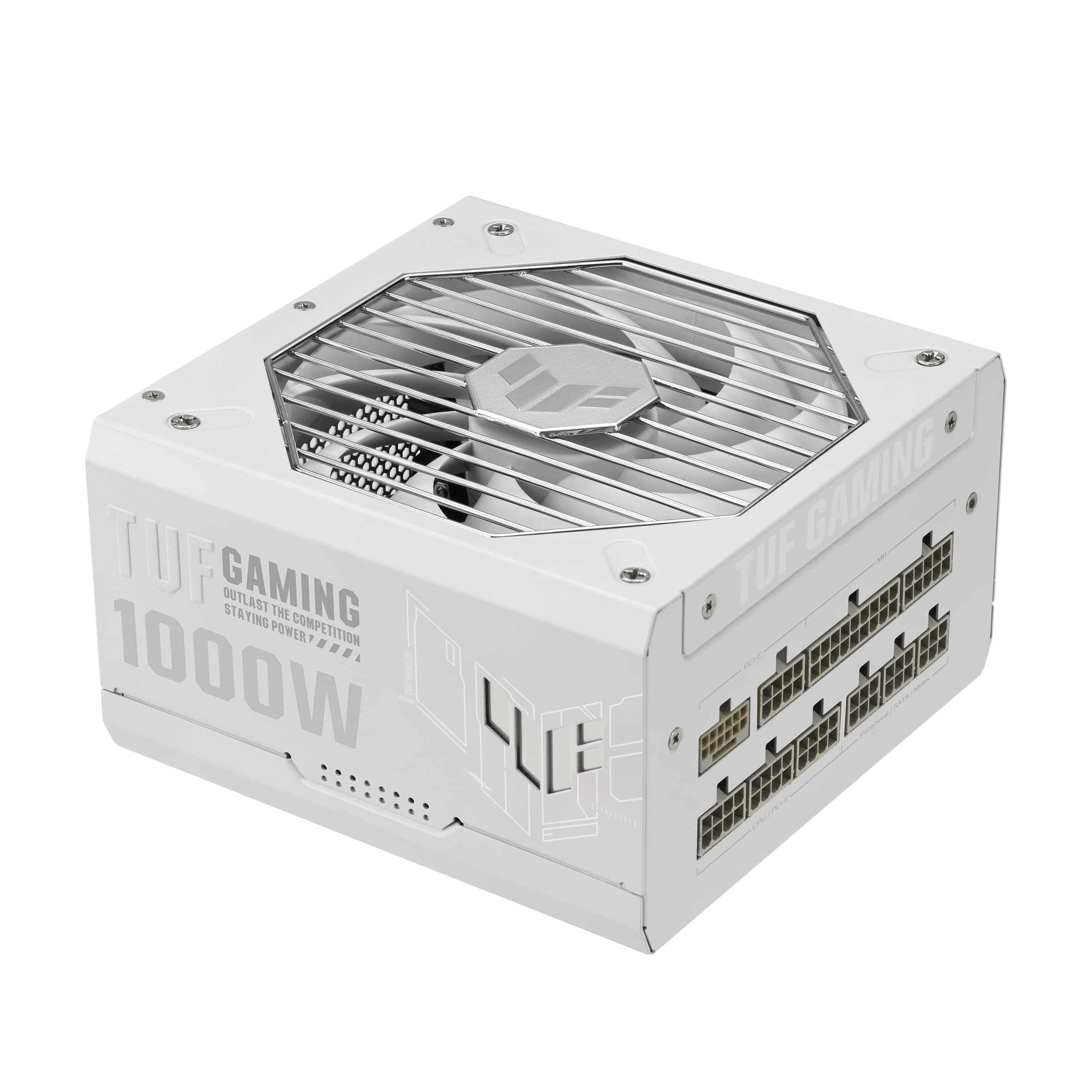 Fotografija proizvoda: TUF-GAMING-1000G-WHITE napajanje od 1000W belo