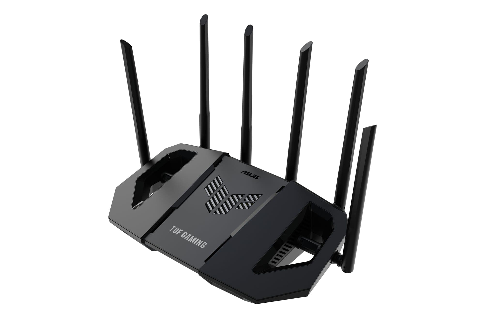 Fotografija proizvoda: Bežicni ruter ASUS TUF-BE6500 Wi-Fi 7/BE6500/5764 Mbps/688 Mbps/USB3.2/6 eksternih antena/crna