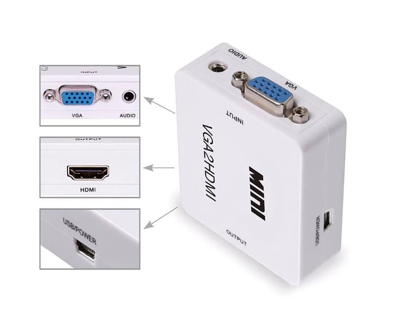 Fotografija proizvoda: Konverter HDMI na VGA aktivni STAR