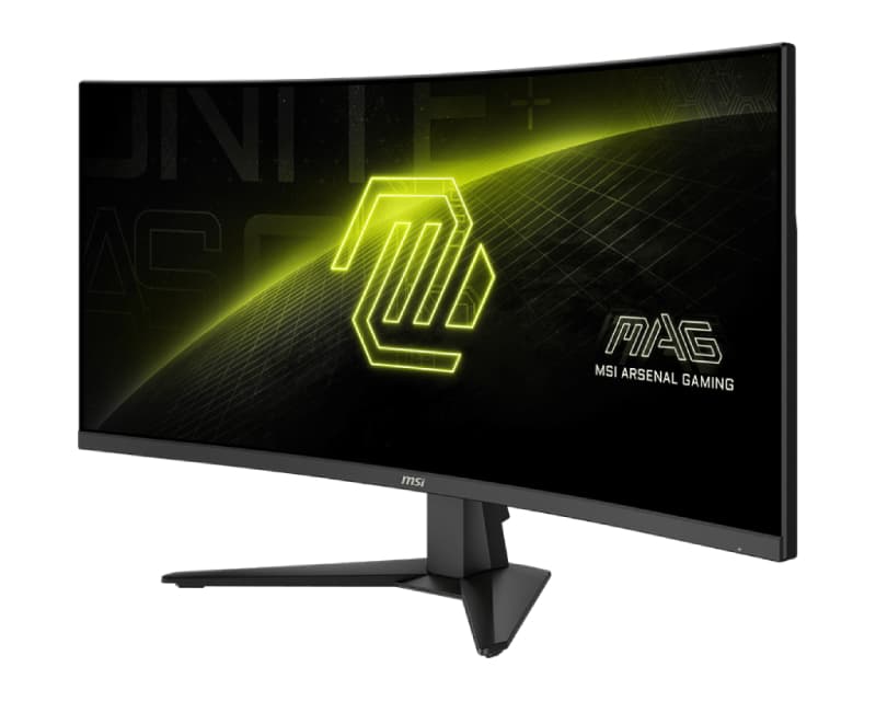 Fotografija proizvoda: 34 inča MAG 346CQ UWQHD 3440x1440 VA 180 Hz zakrivljeni gaming monitor