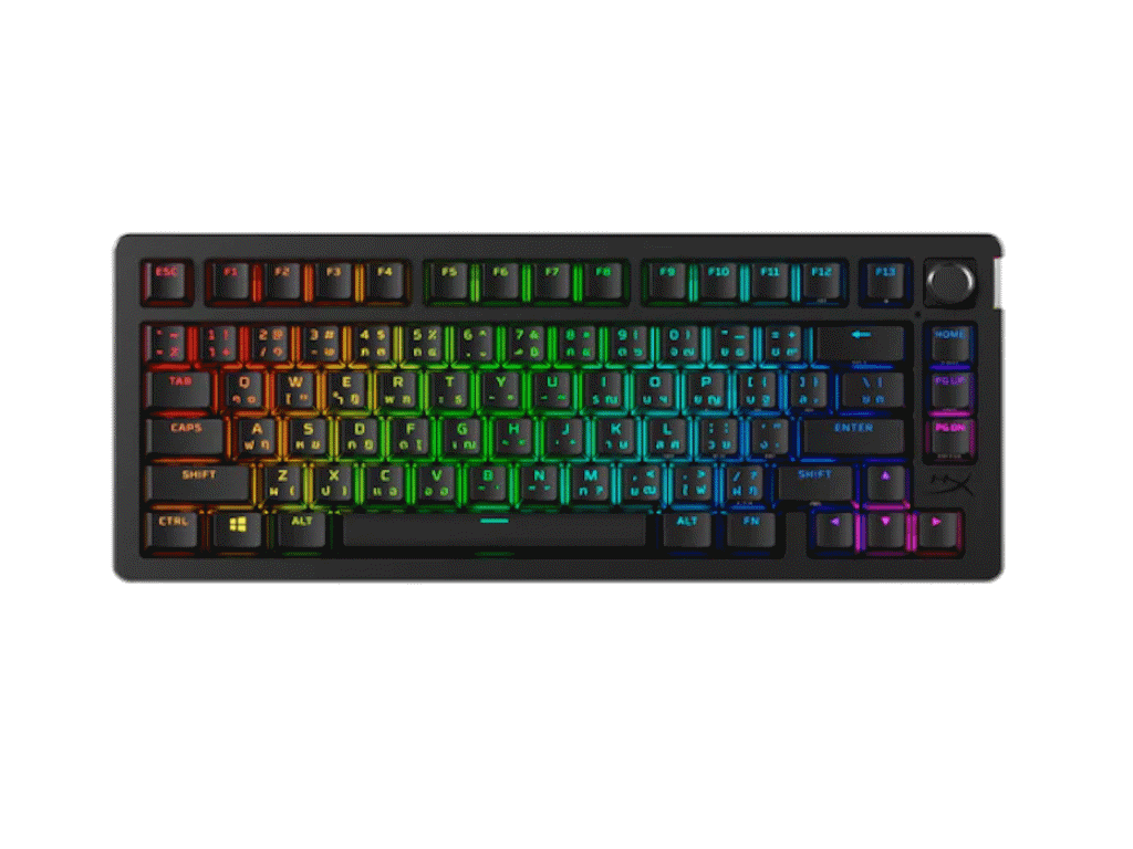 Fotografija proizvoda: Tastatura HyperX Alloy Rise 75/Wireless/Gaming/crna