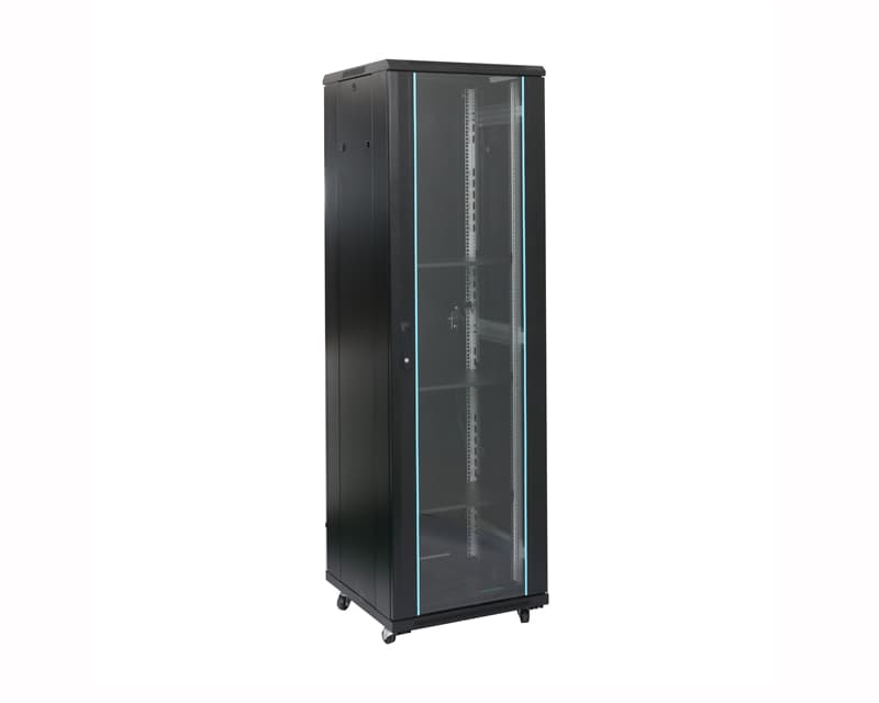 Fotografija proizvoda: Rack cabinet samostojeći, 37U, 600x600, staklena vrata (pakovanje od 4 kutije)