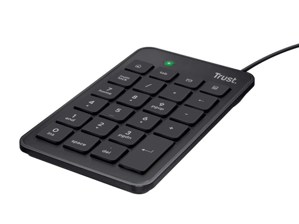 Fotografija proizvoda: Tastatura TRUST XALAS USB numericka/crna