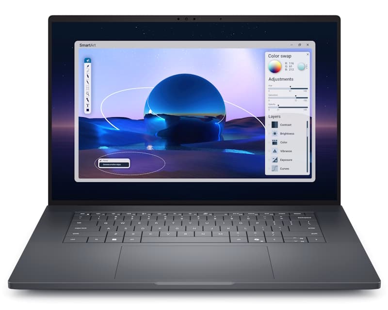 Fotografija proizvoda: Pro Max 16 Premium 16 inčni FHD+ 120Hz 500nits Core Ultra 9 285H 64GB 1TB SSD RTX PRO 2000 8GB Backlit FP Win11Pro 3yr ProSupport laptop