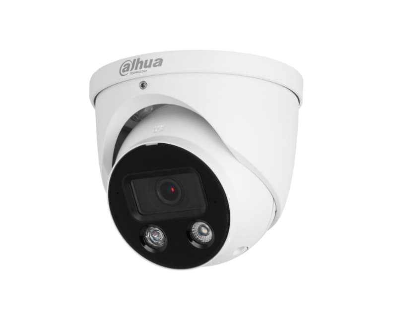 Fotografija proizvoda: IPC-HDW3849H-AS-PV 8MP pametna kamera sa dualnom iluminacijom, aktivnom zastraživanjem, fiksnom žižnom daljinom i Eyeball tehnologijom WizSense mrežna kamera