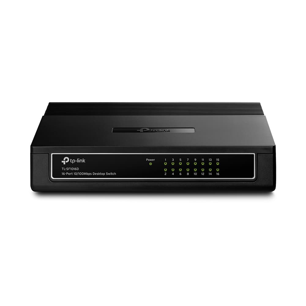 Fotografija proizvoda: Switch TP-LINK TL-SF1016D 16x RJ45/10/100Mbps/plasticno kuciste