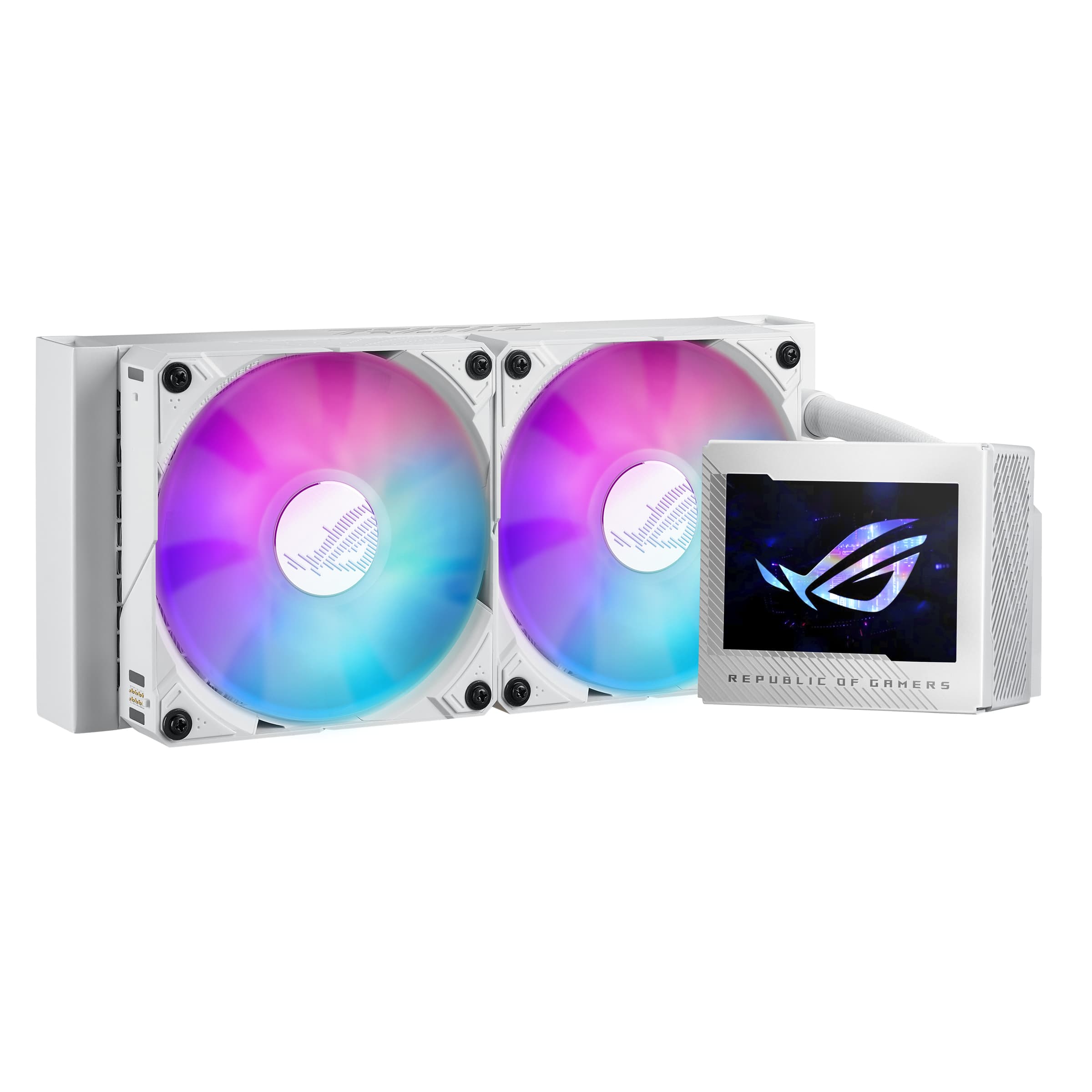 Fotografija proizvoda: ROG RYUJIN III 240 ARGB WHITE vodeno hlađenje belo