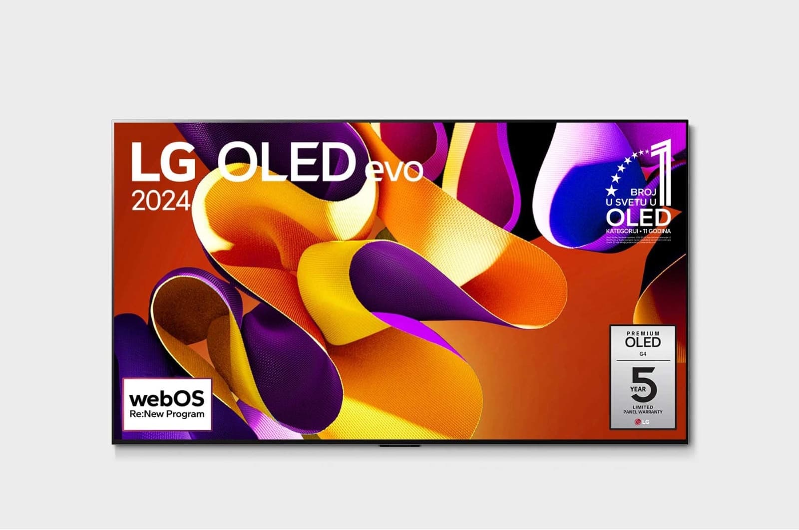 Fotografija proizvoda: OLED65G42LW.AEU LG TV 55"+