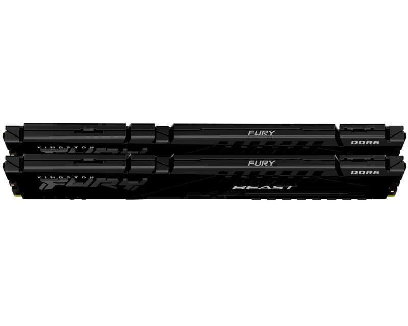 Fotografija proizvoda: DIMM DDR5 32GB (2x16GB komplet) 6400MT/s KF564C32BBEK2-32 FURY Beast Black EXPO