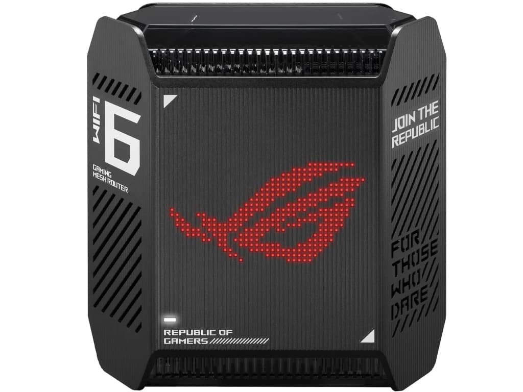 Fotografija proizvoda: Bežicni ruter ASUS GT6(B-1-PK) Wi-Fi/AX10000/574Mbps/MU-MIMO/9 internih antena/crna