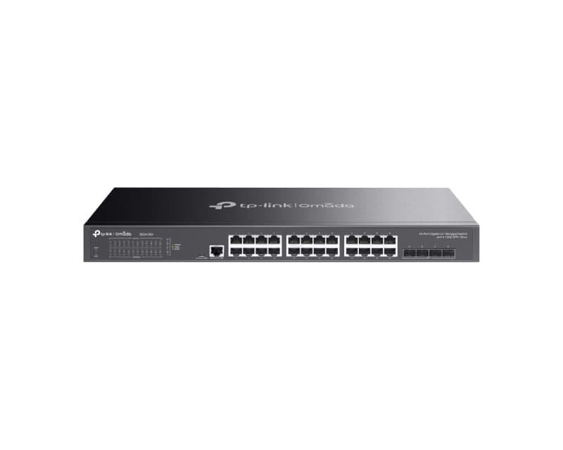 Fotografija proizvoda: SG3428X Omada 24-Porta Gigabit L2+ upravljivi Switch sa 4 10GE SFP+ slota