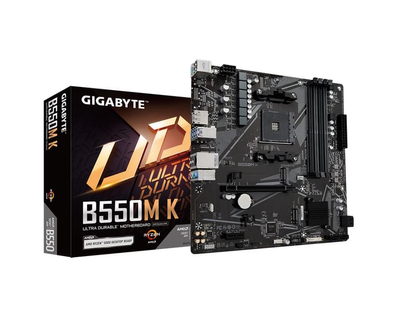 Fotografija proizvoda: B550M K rev. 1.x motherboard