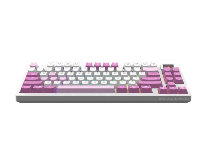 Fotografija proizvoda: FORGE GK600 TKL W VIOLET US bežična tastatura