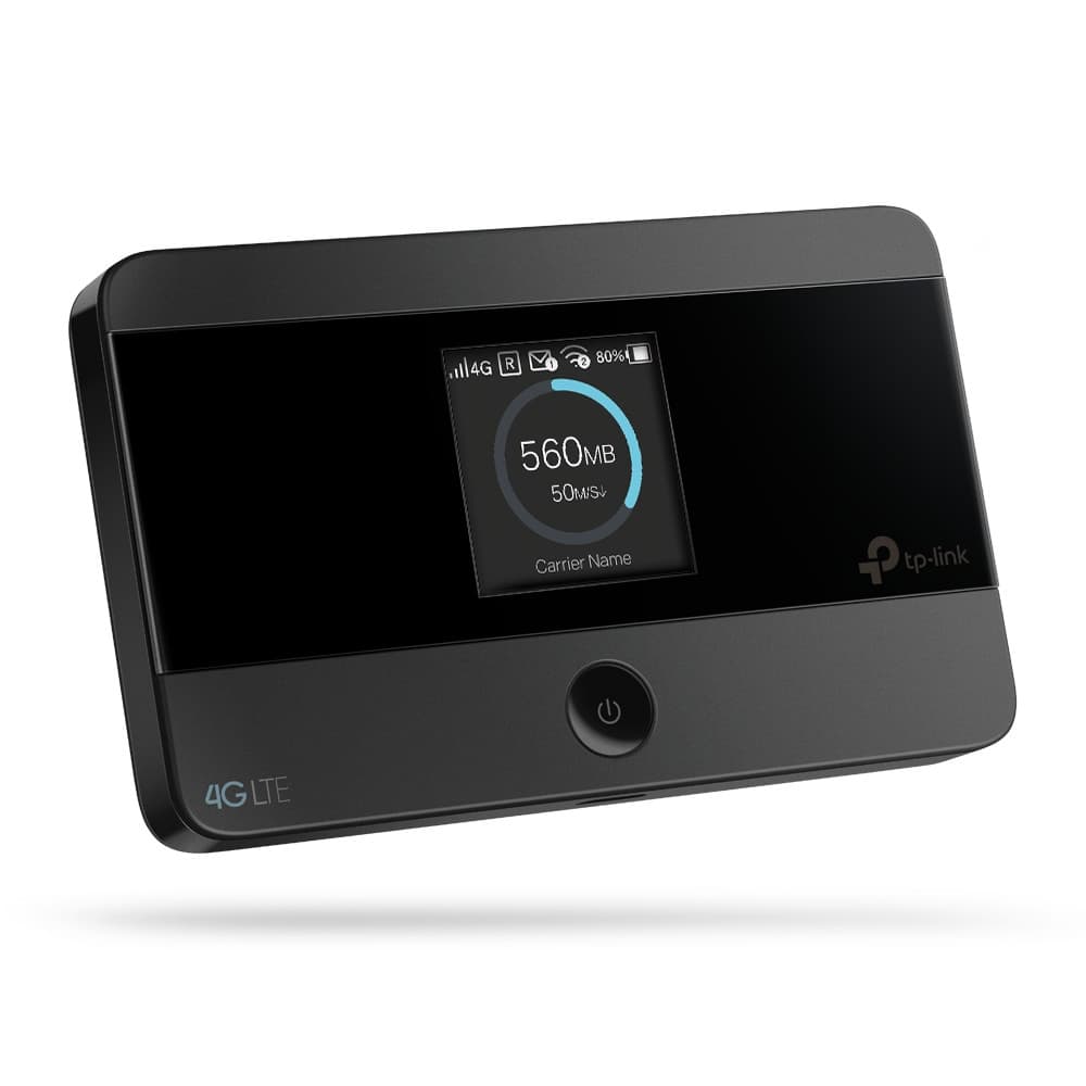 Fotografija proizvoda: Bežicni ruter TP-LINK M7350 Wi-Fi/N150/150Mbps/3G/4G LTE/Mobile/SIM/microSD/TFT/1 interna antena