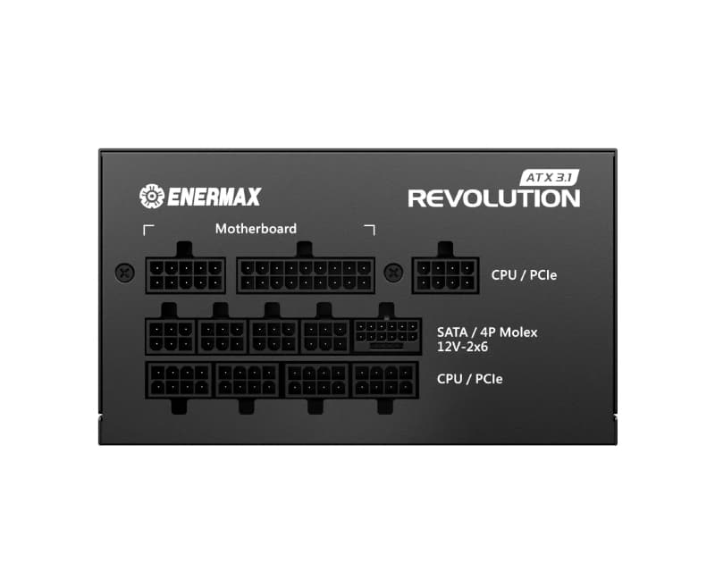 Fotografija proizvoda: ERS1200EWT-V2 REVOLUTION ATX 3.1 1200W 80 Plus Gold napajanje