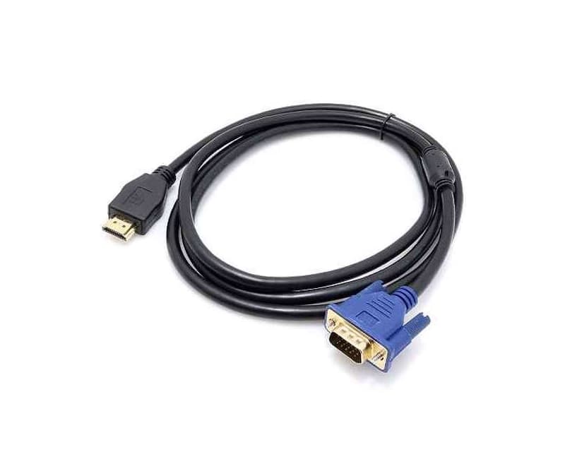 Fotografija proizvoda: Kabl - Konvertor HDMI (M) - VGA D-sub M/M 1.8m crni