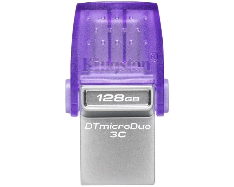 Fotografija proizvoda: 128GB DataTraveler MicroDuo 3C USB 3.2 flash DTDUO3CG3/128GB