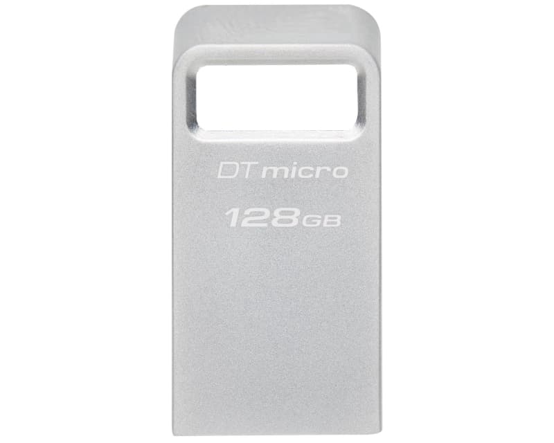 Fotografija proizvoda: 128GB DataTraveler Micro USB 3.2 flash DTMC3G2/128GB srebrni