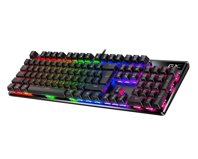 Fotografija proizvoda: Scorpion K12 Gaming RGB USB US mehanička tastatura crna